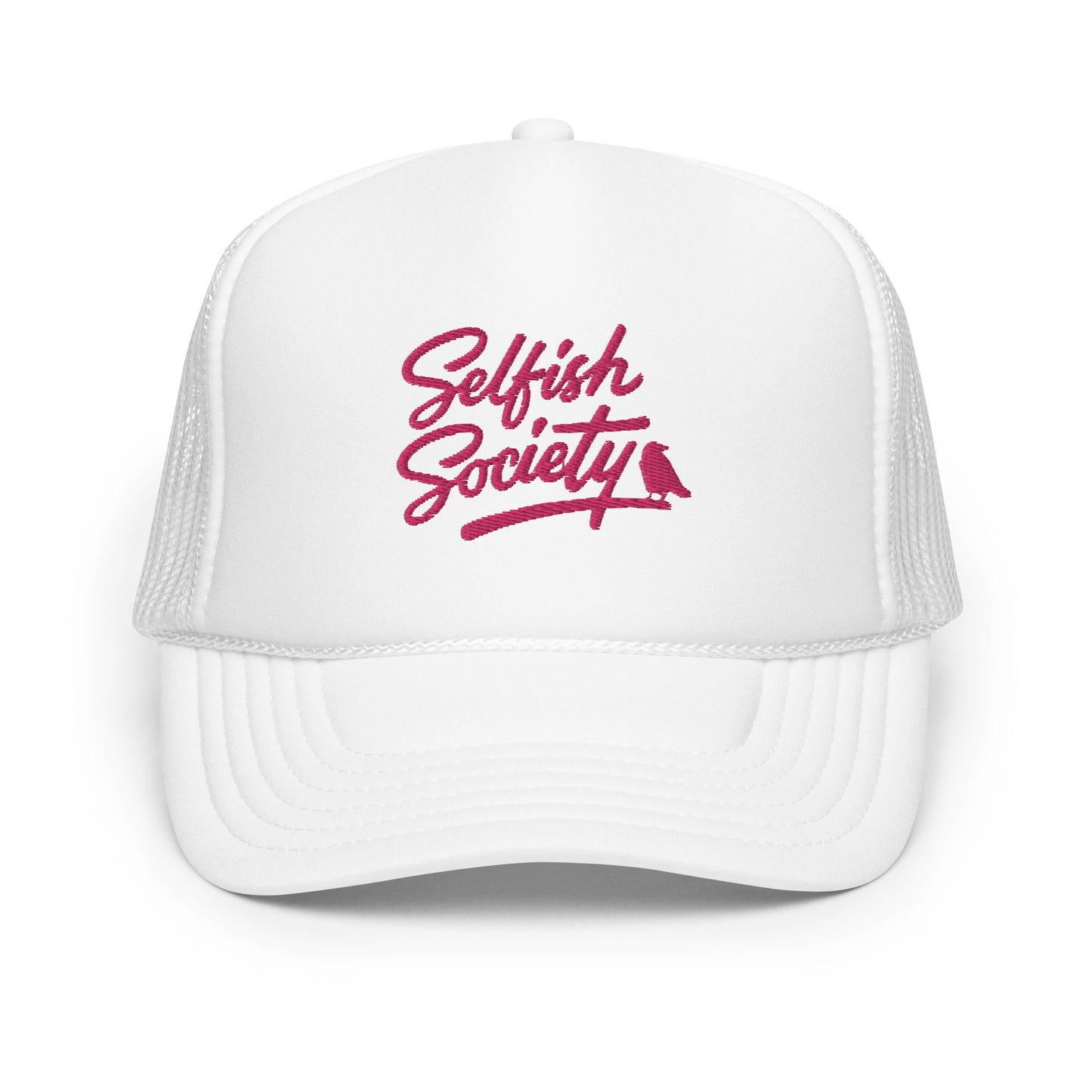 Selfish Society by Antonio Crowe 3D Puff Foam trucker hat