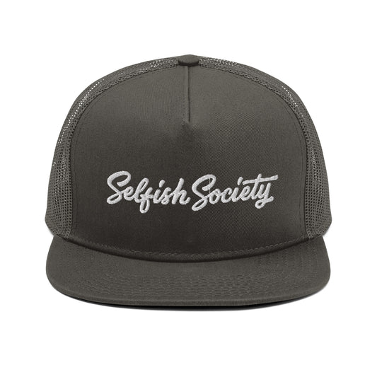 Selfish Society by Antonio Crowe Mesh Back Snapback